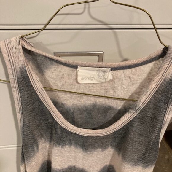 Anthropology - Everleigh - Cream and Gray Tunic Dress - - Size Small/Petite - Picture 2 of 3